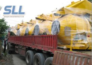 Quality 350L Concrete Pan Mixer Machine Cement Mixer Machine Simple Structure wholesale