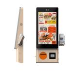 Self Service Payment Kiosk Chain Store Shop Restaurant Wall Mounted Ordering