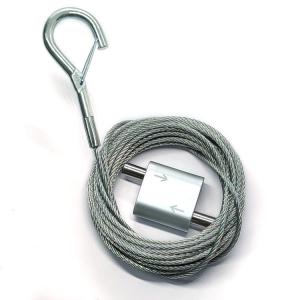 Quality Nickel Paint Zinc Alloy Looping Gripper Wire Suspension Kit For Lighting wholesale