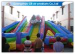 Funny Children Inflatable Amusement Park , Inflatable Bouncy Castle With Slide