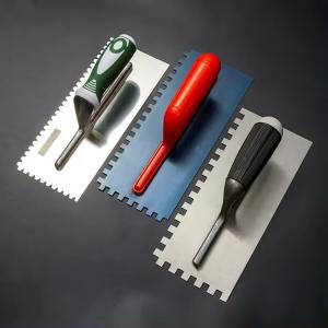 Quality Toothed Carbon Steell Blade Plaster Trowel wholesale