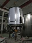 Heat Conducting 1500kg Continuous Dryer 15kw Stainless Steel Dryer Industrial