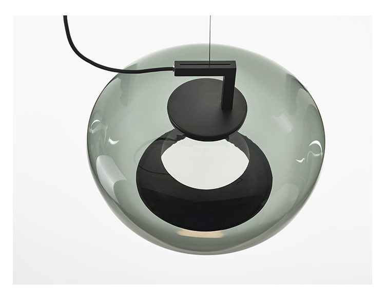 Nordic Pendant lights brown and dark green lamp for dining room bedroom Brokis Double Pendant Lamp(WH-GP-159)