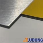 Sparkling ACP Brushed Aluminum Composite Panel 1000mm Length