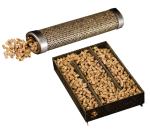 Square Shape Rectangle BBQ Smoke Generator Sawdust Punch Hole