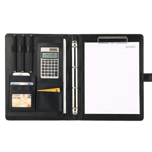 Quality Multipurpose Leather Binder Portfolio wholesale