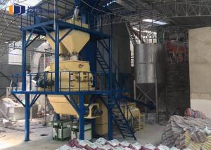 Quality Dry Cement Sand Concrete Mixing Plant Flexible Mortar Fiber Mesh Production Line wholesale