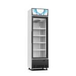 One Plug In Glass Door Upright Display Chiller Commercial Fridge