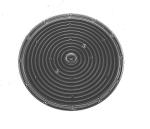 Durable UFO Highbay LED Lens Cover 90 Degree 300W PC Material