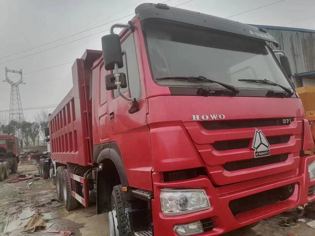 HOWO 6*4 Truck 371HP 10 Wheels Dump Transport Truck 6X4 8X4 New Sinotruck Tipper Dumper Tipping Truck for Sale