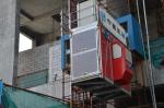 Rack Pinion 1500kgs Building Construction Hoist Q345B Steel