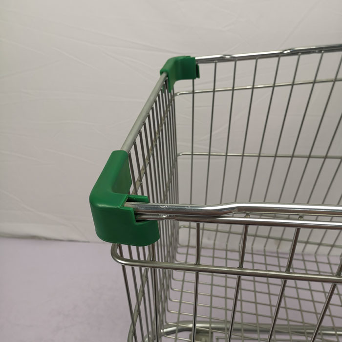 180L Customizable Steel Shopping Cart Supermarket Warehouse Shopping Trolley CE
