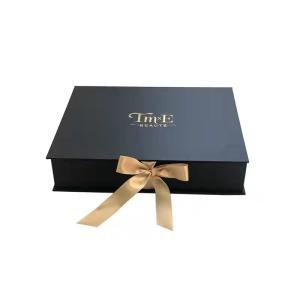 China Magnetic Cardboard Custom Wig Packaging Boxes for Hair Extension on sale