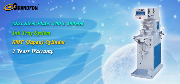 Digital single color soles semi-automatic pad printing machine