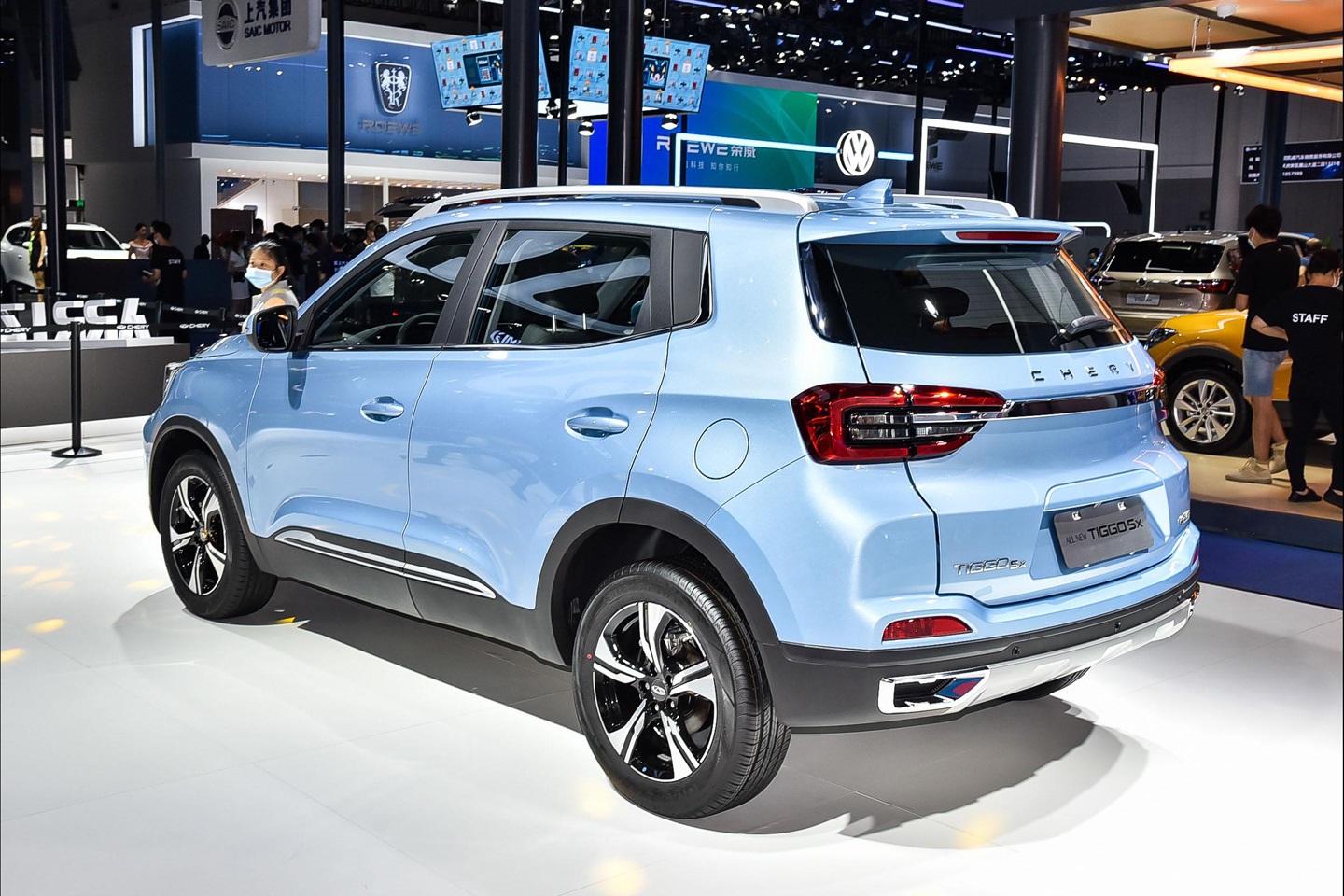 Chery Tiggo 5x Petrol Gas Small SUV Vehicle 1.5L Manual CVT 175km/h 120hp Fuel Gasoline TPMS Tire Pressure Monitor System Car