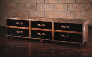Quality antique old style low cabinet/TV stand furniture wholesale