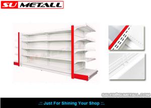 Quality Humped Infill Panel Supermarket Display Shelf , Shop Display Shelving For Drug Stores wholesale