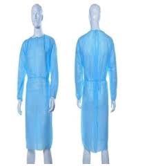 Quality Customized Size Disposable Medical Gowns Fluid Resistant Clinical Application wholesale