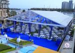 10x30m Transparent Roof Clear Event Tent / Waterprooof PVC Wedding Marquee