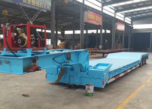 Quality 3 Axle Heavy Duty Low Loader/Lowbed/Lowboy Semi Trailers for Excavator Transport wholesale