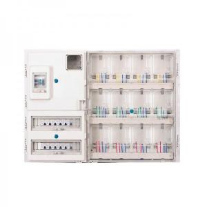 Quality IP54 Fireproof Twelve Single Phase Meter Box Poly Carbonate wholesale