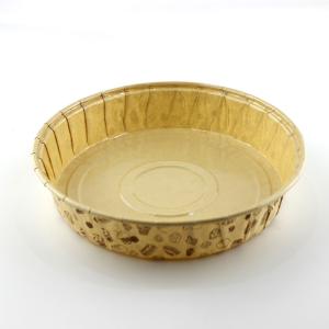Quality Single Wall Non Stick Baking Cups , Embossing Paper Disposable Baking Molds wholesale