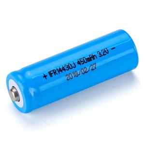 Quality 3.2v 450mAh 14430 LiFePO4 Battery Cells Rechargeable Lithium Battery wholesale
