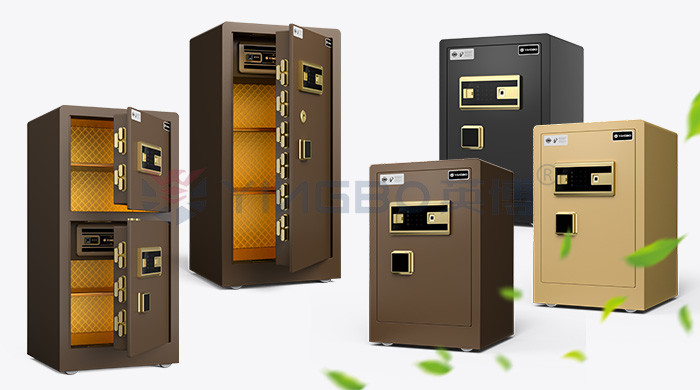 Solid Steel Home Safe Box digital fingerprint lock H600mm