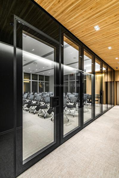85mm Thick Movable Glass Partition Walls For Office / Commercial Space