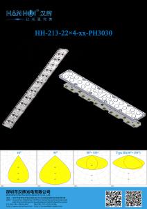 Quality 88 PCS 3030 LED Lens, 92% Transmittance High-Performance LED Street Light For StreetLight &amp; FloodLight wholesale