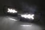 VW Tiguan Volkswagen DRL LED Daytime driving turn signal Fog Lights