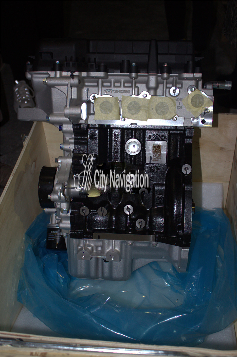 Long Block 3 Cylinders 1.0L SQR371 Engine Assembly for Chery QQ 2013 A1