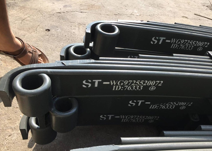 Metal Heavy Duty Truck Spare Parts Leaf Springs For Semi Truck Trailer Parts
