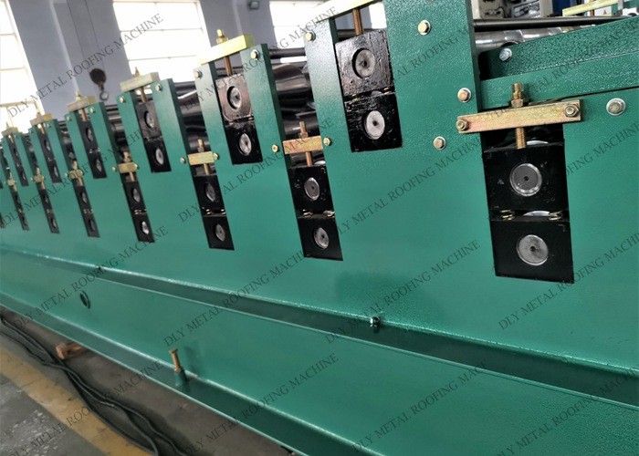 50Hz Double Layer Panel Roll Former 0.5mm Metal Roof Panel Making Machine