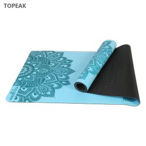 Quality Pu Natural Rubber Yoga Mat 183cm 1830mm 183x61x6 Laser Etched Great Grip wholesale