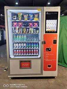 Quality Touch Screen Vending Machines Snacks Vending Machine Drinks wholesale