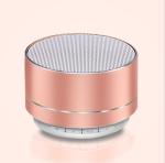Promotional Mini wireless bluetooth speaker 70*46mm Metal logo customized