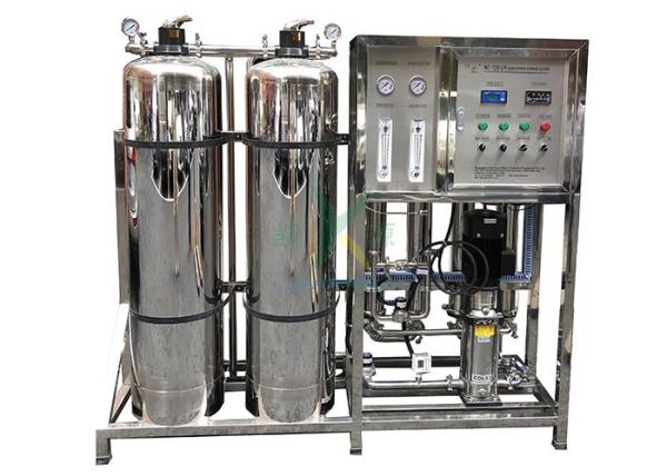 Stainless Steel 304 Tank 1000L/H Water Treatment Machinery Reverse Osmosis Water