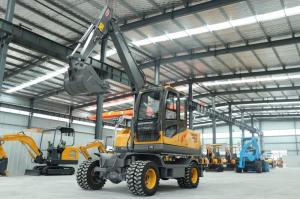 Quality Mini 3.5 Ton EPA Farm Crawler Digger Kubota Engine Small Excavators 1 Ton 2 Ton Machine wholesale