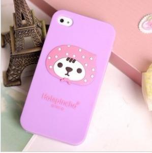 Quality 3D Cute Silicone Case for iPhone 4 4S wholesale