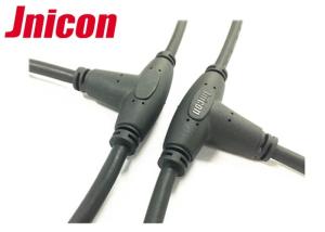 Quality 3 Way Molded Outdoor Electrical Wire Connectors With Cable For Garden Light IP68 wholesale