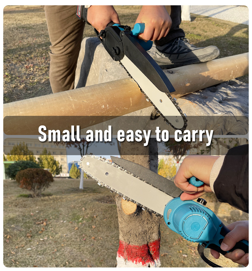 800w Handheld Mini Chainsaw Portable Brushless Motor Electric Power Professional High Speed