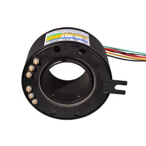 Quality φ60mm Slip Ring Through Bore Precious Metal Contact IP54 wholesale