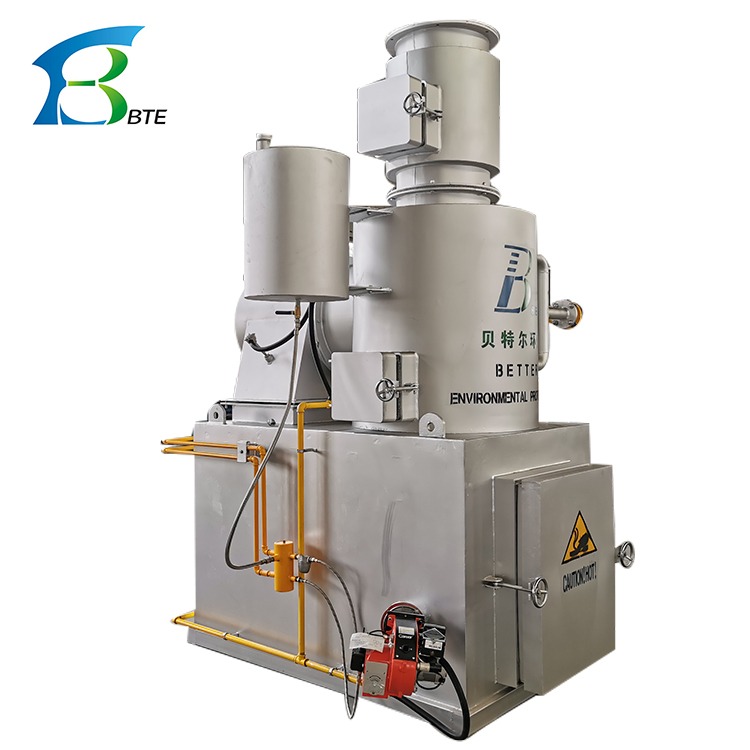 750L/H Capacity Medical Waste Incinerator Smokeless Solution for Waste Treatment