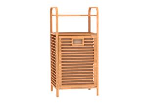 Quality 20KG 30cm Width Natural Color Wooden Laundry Basket wholesale
