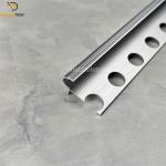 Tile Edge Metal Stair Nosing Tile Trim Bright Light Silver 12mm