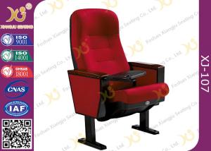 Quality Fabric Upholstery Knock Down Pack Auditorium Theater Seating , School Auditorium Seating wholesale