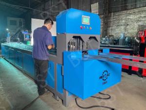 Quality Metal 125mm Oil Cylinder Hydraulic Tube Punching Machine 25t Pressure wholesale