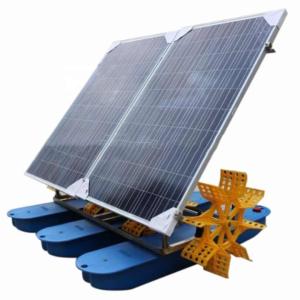 Quality Paddle Wheel Solar Powered Oxygenator DC12V 50m2 Fish Pond Aerator wholesale