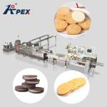 Good Price Biscuit Cream Sandwiching Machine 3 To 8mm Biscuit Thickness